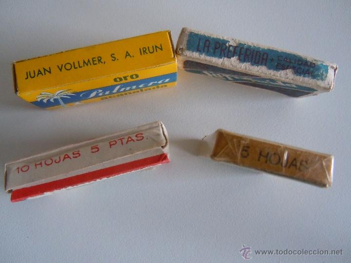 Antig&uuml;edades: CUATRO CAJAS ANTIGUAS DE HOJAS DE AFEITAR - Foto 2