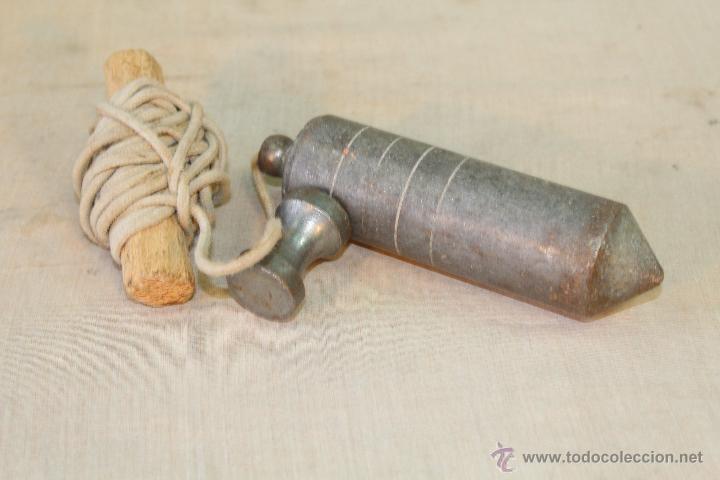plomada de albañil en metal - Buy Antique professional masonry tools on  todocoleccion