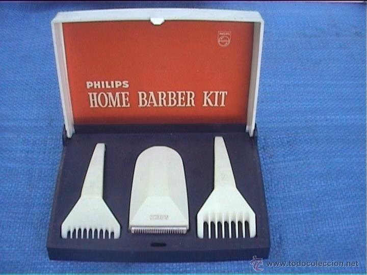 Antig&uuml;edades: MAQUINA AFEITAR PHILIPS HOME BARBER KIT - Foto 2