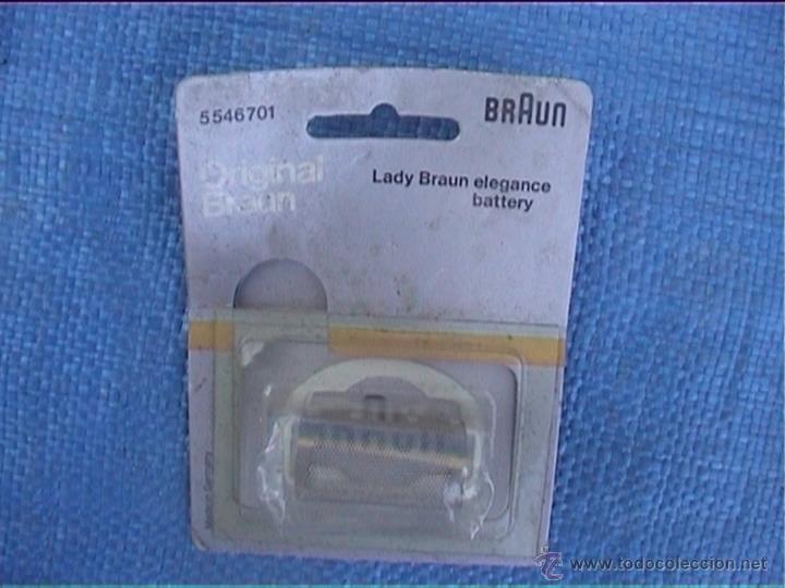 Antig&uuml;edades: MAQUINA AFEITAR  RECAMBIO BRAUN - Foto 1