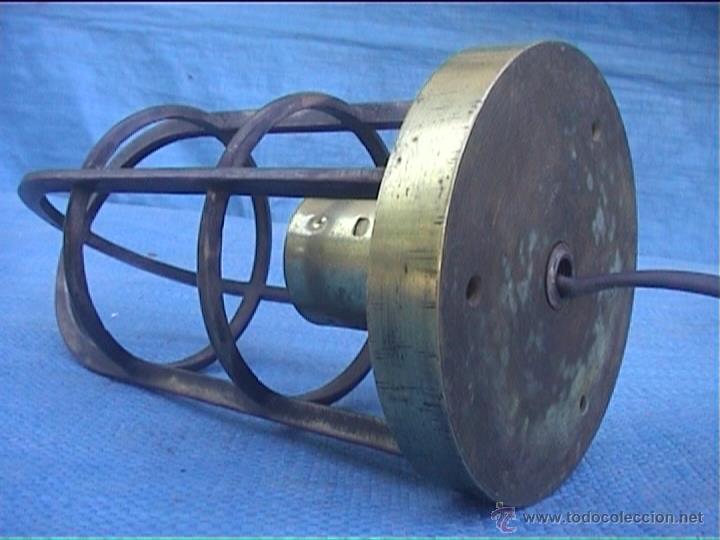 Antig&uuml;edades: LAMPARA LUZ BARCO FAROL DE PROA BRONCE - Foto 2