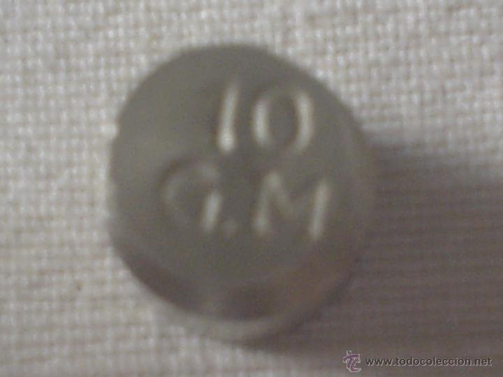 Antig&uuml;edades: PESA 10 GR - DIEZ GRAMOS - Foto 3