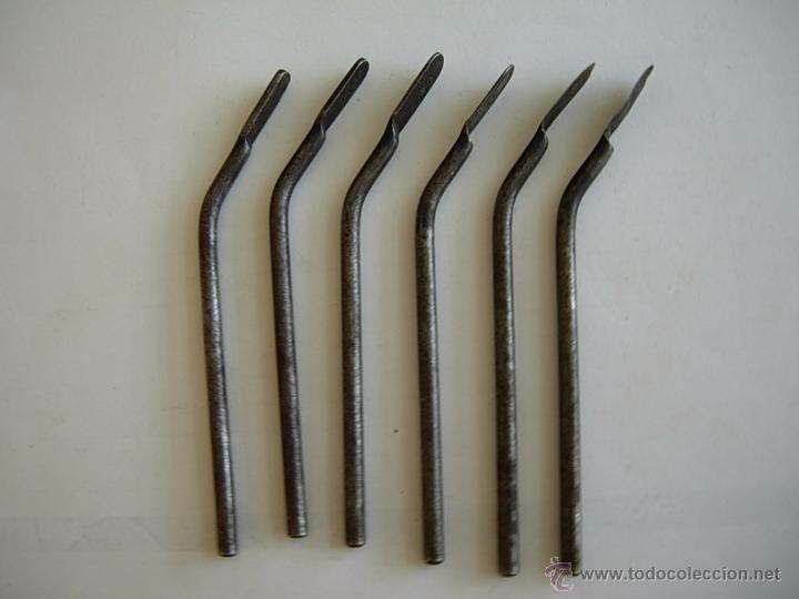 Antig&uuml;edades: Antiguo conjunto de 6 galgas separadas. - Foto 2