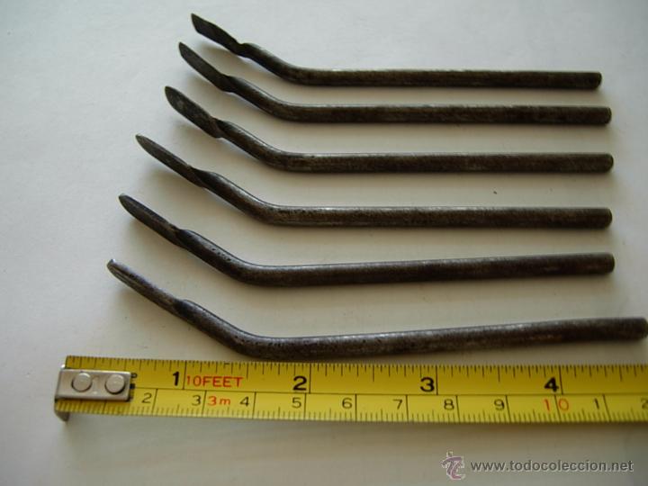 Antig&uuml;edades: Antiguo conjunto de 6 galgas separadas. - Foto 3