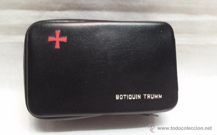 antiguo botiquín portatil de coche con maletín - Buy Antique professional  medical instruments and equipment on todocoleccion