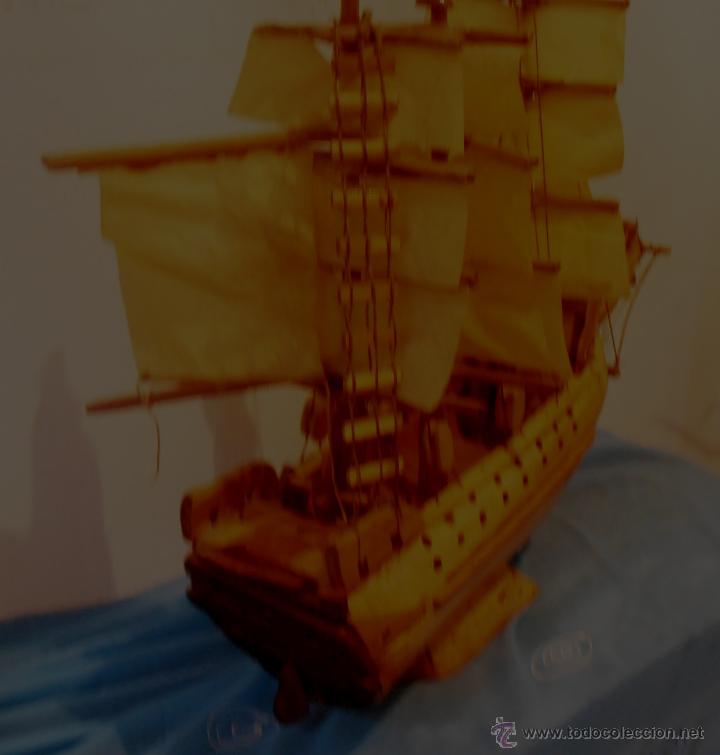 Antig&uuml;edades: CARABELA DE MADERA, ESCULTURA, - Foto 8