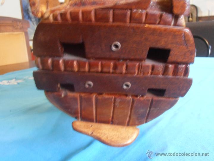 Antig&uuml;edades: CARABELA DE MADERA, ESCULTURA, - Foto 15