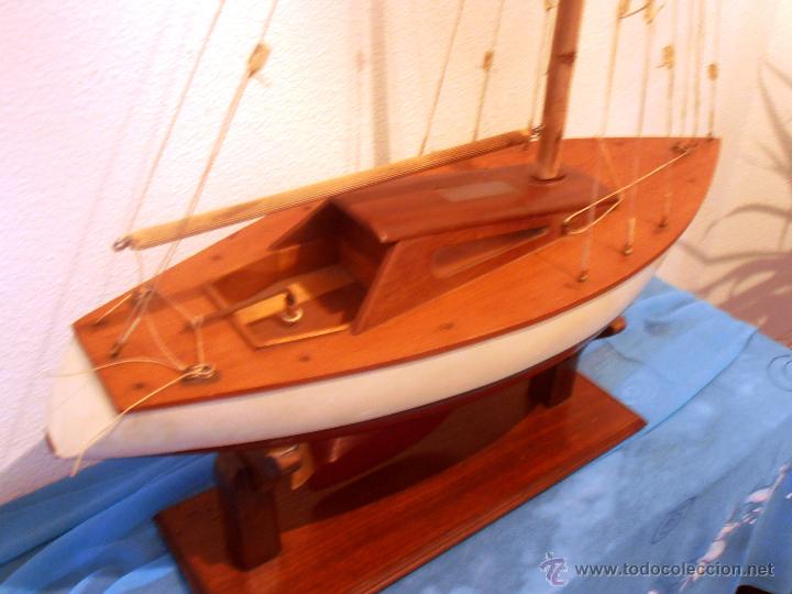 Antig&uuml;edades: YATE DE MADERA - Foto 6
