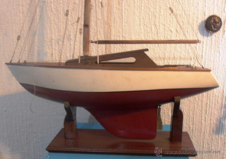 Antig&uuml;edades: YATE DE MADERA - Foto 7