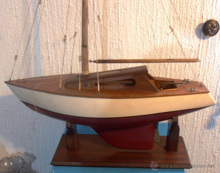 Antig&uuml;edades: YATE DE MADERA - Foto 8