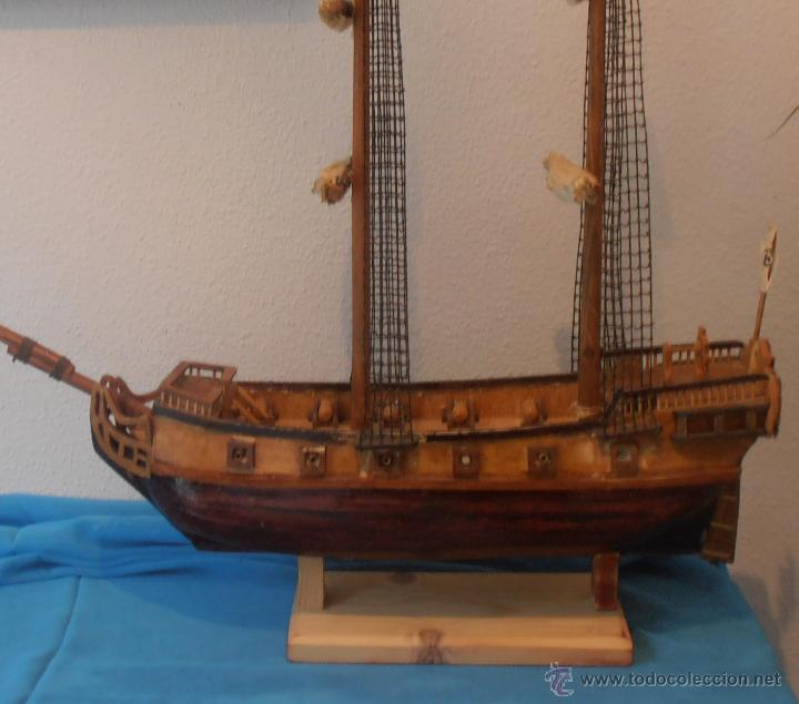 Antig&uuml;edades: VELERO, BARCO, EMBARCACION, BERGANTIN DE MADERA - Foto 2