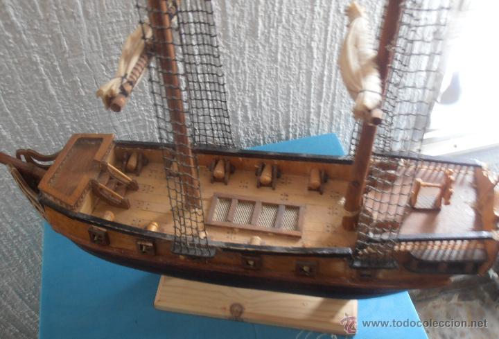 Antig&uuml;edades: VELERO, BARCO, EMBARCACION, BERGANTIN DE MADERA - Foto 5