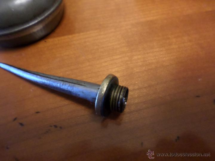 Antig&uuml;edades: ACEITERA MAQUINA DE COSER - Foto 4