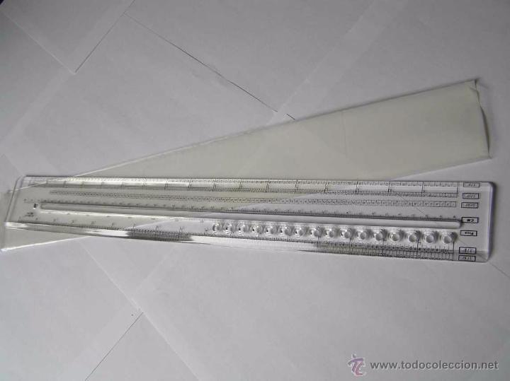Antig&uuml;edades: REGLA IDE/MATICA MOD. PAT. - tipometro - Foto 10