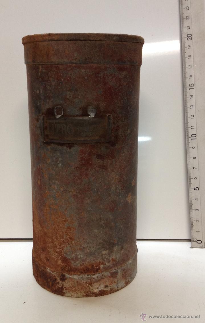 Antig&uuml;edades: ANTIGUO MEDIDOR DE LIQUIDOS 1 LITRO (D) - Foto 1