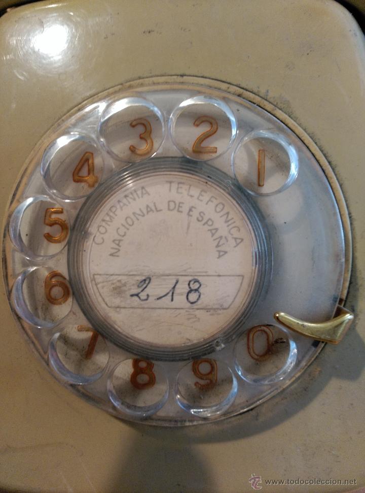 Tel&eacute;fonos: TELEFONO SOBRE MESA MODELA HERALDO MALAGA - Foto 2