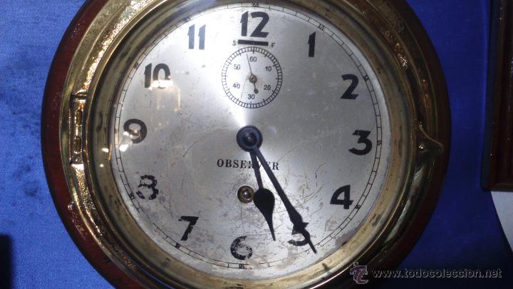 Antig&uuml;edades: ORIGINAL RELOJ DE BARCO - Foto 1