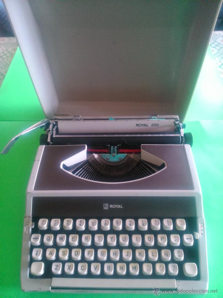 Antig&uuml;edades: M&Aacute;QUINA DE ESCRIBIR ROYAL 200 - Foto 3