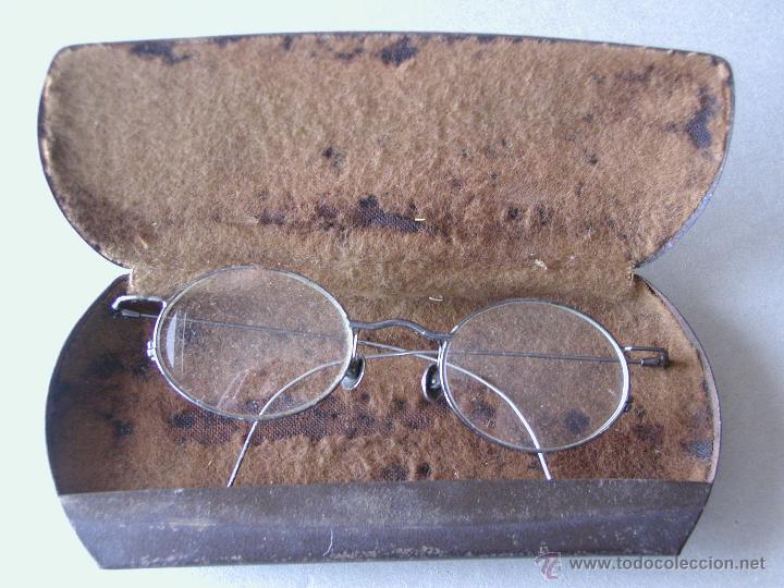 Antig&uuml;edades: ANTIGUAS GAFAS CON SU FUNDA ORIGINAL - Foto 2