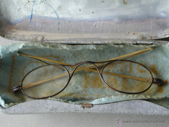 Antig&uuml;edades: ANTIGUAS GAFAS CON SU FUNDA ORIGINAL - Foto 2