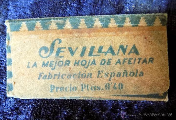 Antig&uuml;edades: HOJA DE AFEITAR LA SEVILLANA - Foto 2