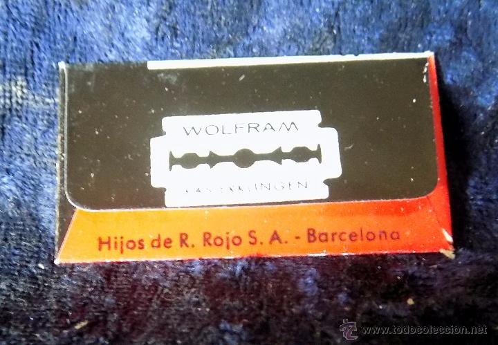 Antig&uuml;edades: LOTE3 HOJAS DE AFEITAR WOLFRAM - Foto 2