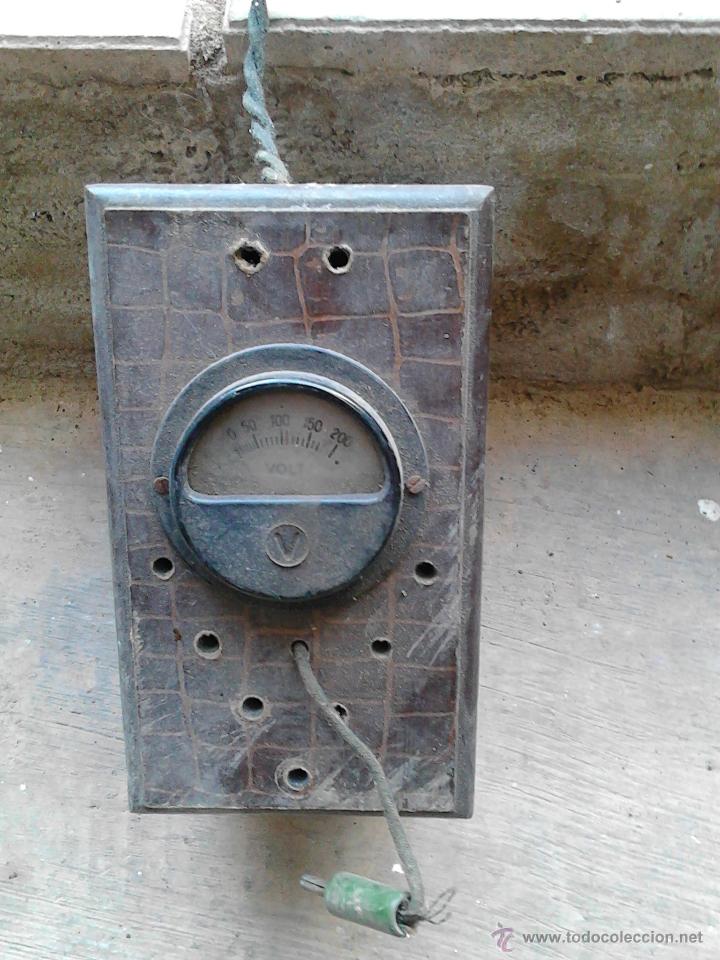 Antig&uuml;edades: aparatos medidores de voltaje - Foto 1