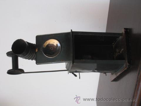Antig&uuml;edades: LINTERNA MAGICA Y PROYECTOR DE CINE BING, NUREMBERG, PPIOS 1900 - Foto 6