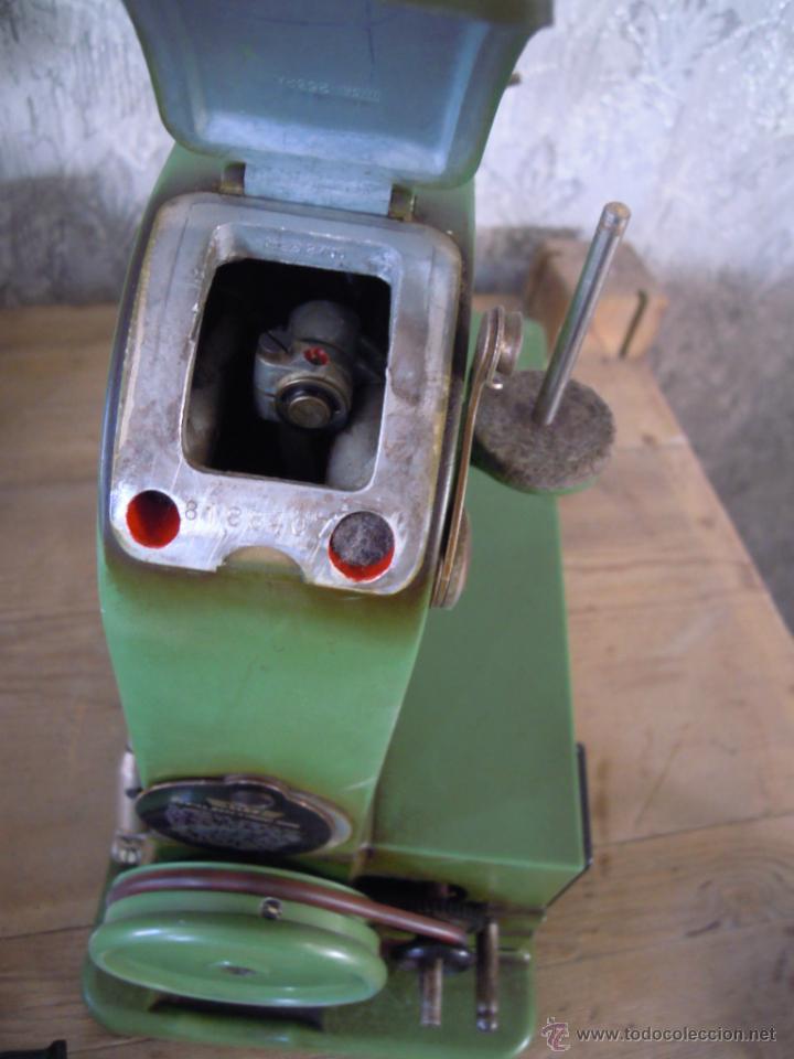 Antig&uuml;edades: M&Aacute;QUINA COSER ELNA. COMPLETA.NO FUNCIONA - Foto 7