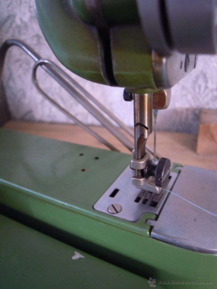 Antig&uuml;edades: M&Aacute;QUINA COSER ELNA. COMPLETA.NO FUNCIONA - Foto 8