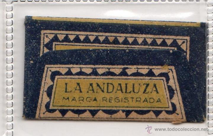 Antig&uuml;edades: Hoja de afeitar - LA ANDALUZA con cuchilla - Foto 2