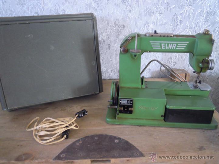 Antig&uuml;edades: M&Aacute;QUINA COSER ELNA. COMPLETA.NO FUNCIONA - Foto 12