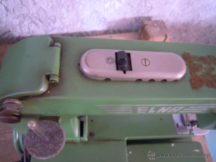 Antig&uuml;edades: M&Aacute;QUINA COSER ELNA. COMPLETA.NO FUNCIONA - Foto 15