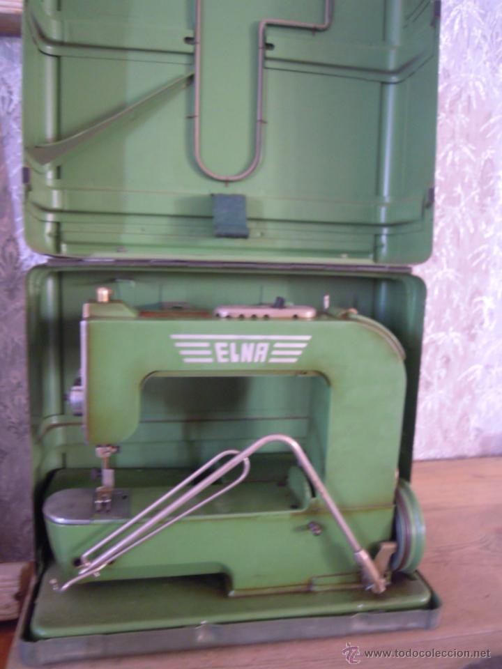 Antig&uuml;edades: M&Aacute;QUINA COSER ELNA. COMPLETA.NO FUNCIONA - Foto 22