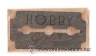 Antig&uuml;edades: HOJA DE AFEITAR. HOBBY GOLD. RAZOR BLADE. - Foto 3