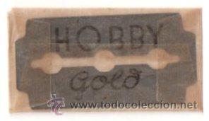 Antig&uuml;edades: HOJA DE AFEITAR. HOBBY GOLD. RAZOR BLADE. - Foto 4