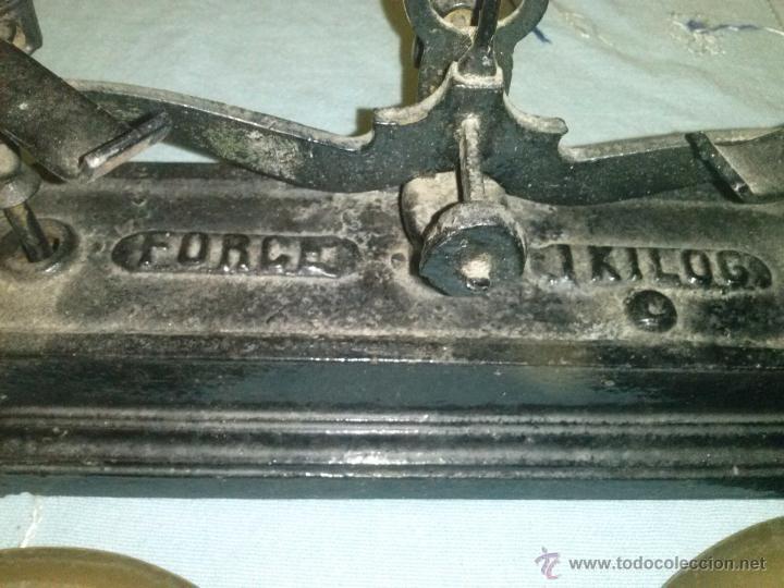 Antig&uuml;edades: antigua balanza - Foto 4