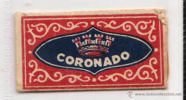 Antig&uuml;edades: Hoja de afeitar - Coronado con cuchilla - Foto 1