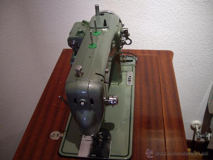 Antig&uuml;edades: MAQUINA DE COSER REFREY CL-427 - Foto 4