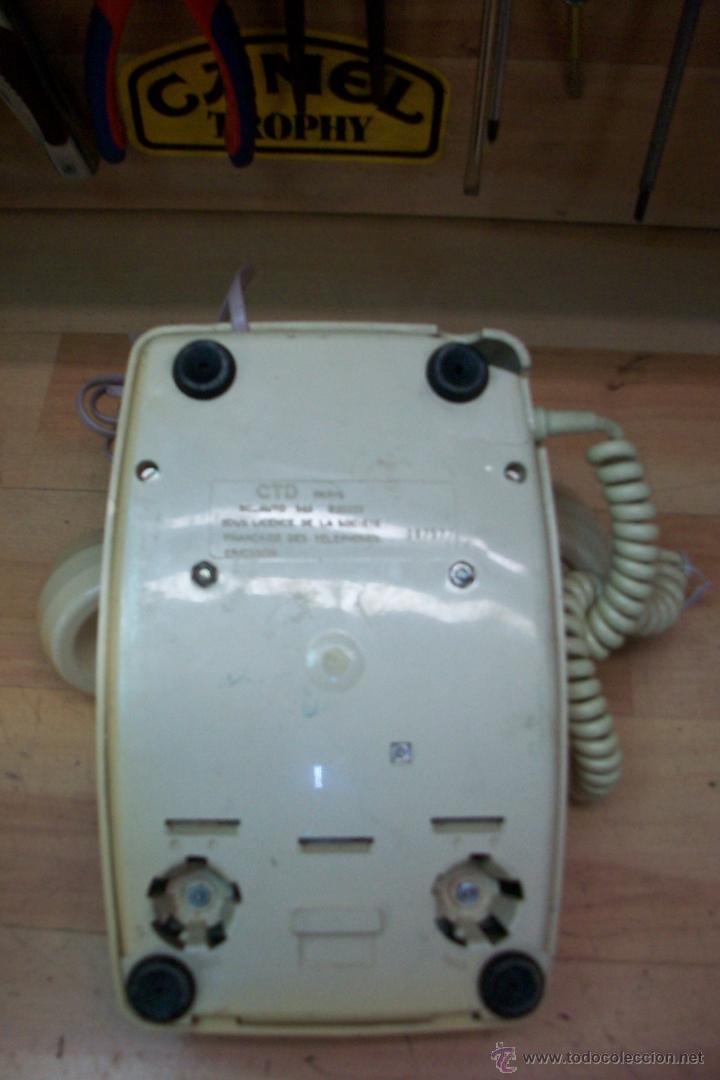 Tel&eacute;fonos: ANTIGUO TELEFONO FRANCES UTILIZADO EN ARGELIA-FUNCIONA - Foto 4