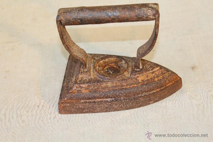 Antig&uuml;edades: plancha de hierro antigua - Foto 3