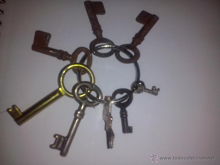 Antig&uuml;edades: Lote 8 llaves - Foto 4