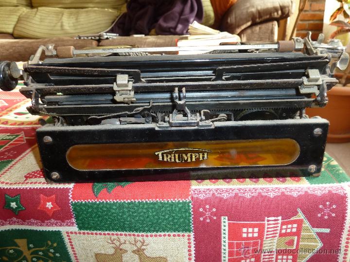 Antig&uuml;edades: maquina antigua marca trumph - Foto 2