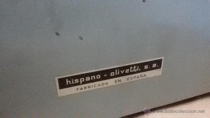 Antig&uuml;edades: M&aacute;quina escribir Olivetti Studio 44 - Foto 2