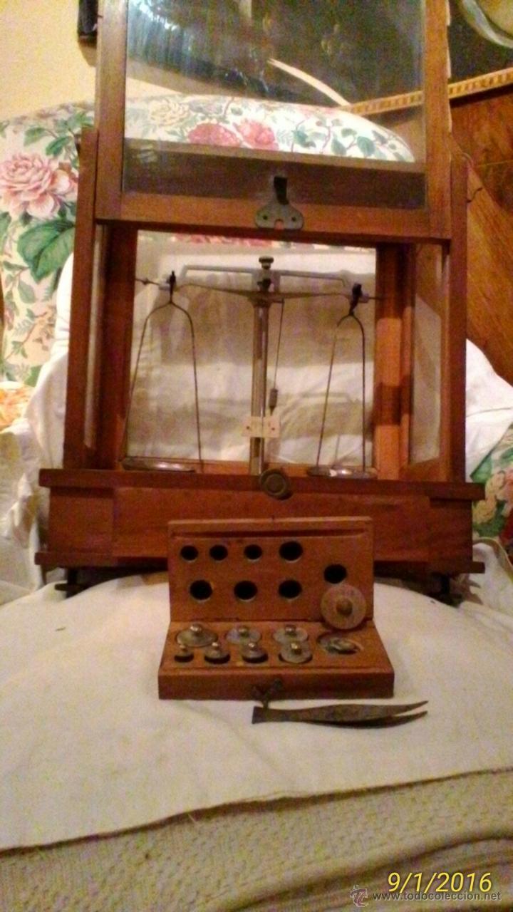 Antig&uuml;edades: Balanza de precisi&oacute;n - Foto 3