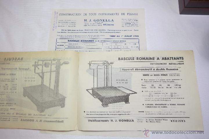 Antig&uuml;edades: Basculas Gonella catalogo de 1950 - Foto 1