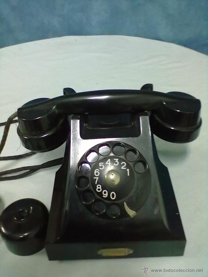 Tel&eacute;fonos: ERICSSON MADRID TELEFONO BAQUELITA - Foto 2
