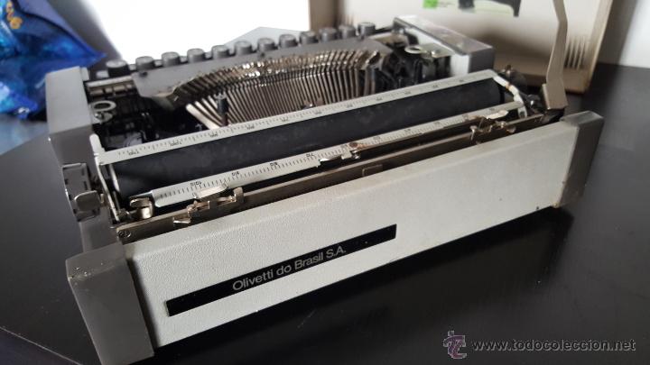 Antig&uuml;edades: m&aacute;quina de escribir olivetti do brasil - Foto 3