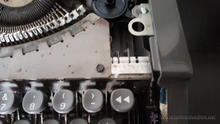 Antig&uuml;edades: m&aacute;quina de escribir olivetti do brasil - Foto 4