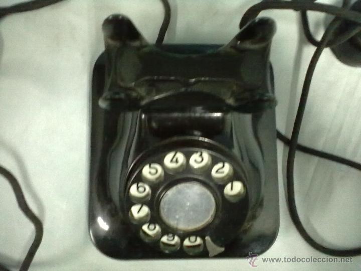 Tel&eacute;fonos: TELEFONO BAQUELITA TELEFONICA - Foto 3